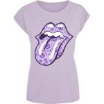 T-shirts en coton à manches courtes Rolling Stones à manches courtes à col rond Taille M pour femme 