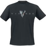 T-Shirt Manches courtes de Vikings - Welcome To Valhalla - M à 5XL - pour Homme - noir