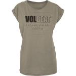 T-Shirt Manches courtes de Volbeat - Wait A Minute My Girl - S à XXL - pour Femme - sable