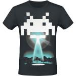 T-Shirt Manches courtes Fun de Space Invaders - Beam Me Up Alien - XS à 3XL - pour Homme - noir