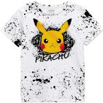 T-Shirt Manches courtes Gaming de Pokémon - Enfants - Éclaboussures & Pikachu - 104 à 152 - pour Unisexe - multicolore