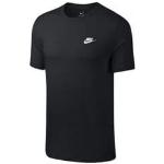 T-shirts Nike Sportswear noirs en coton à manches courtes à manches courtes Taille M look sportif pour homme en promo 