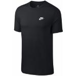 T-shirts Nike Sportswear noirs en coton à manches courtes à manches courtes Taille L look sportif pour homme en promo 