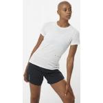 T-shirts Salomon blancs à manches courtes à manches courtes Taille XS pour femme 