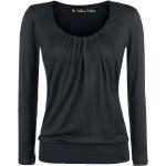 T-shirt manches longues de Black Premium by EMP - Haut Ample - S à 7XL - pour Femme - noir
