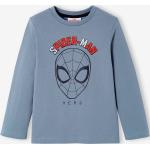 T-shirts à col rond bleus en coton Spiderman Taille 3 ans pour garçon de la boutique en ligne Vertbaudet.fr 