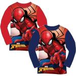 T-shirts à col rond en coton enfant Spiderman Taille 2 ans look fashion 