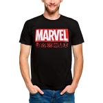 T-shirts comics noirs Marvel Taille XL look fashion pour homme 