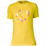 T-shirts Mavic jaunes à motif voitures enfant bio éco-responsable en promo 