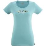 T-shirts Millet bleus bio éco-responsable Taille S rétro pour femme en promo 