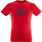 T-shirts techniques Millet rouges Taille L look fashion pour homme 