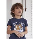 T-shirts à manches courtes Vertbaudet bleus en coton Taille 5 ans pour garçon en promo de la boutique en ligne Vertbaudet.fr 