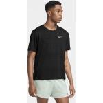 T-shirt Nike Dri-FIT Miler noir/gris foncé S/T