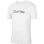 Tee-shirt de training Nike Swoosh Blanc pour Homme - CZ7989-100 - Taille L