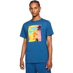 T-shirt Nike pour homme Nsw Tee Swoosh By Air Photo Blue XS