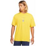 T-shirts Nike SB Collection jaunes en coton Taille S pour homme en promo 