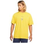 T-shirts Nike SB Collection jaunes en coton Taille S pour homme en promo 