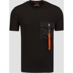 T-shirts Parajumpers noirs en jersey à col rond Taille XXS look militaire pour homme 