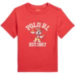 T-shirts de créateur Ralph Lauren Polo Ralph Lauren rouges en jersey à motif lapins enfant 