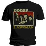 T-shirt officiel L.A. Woman, groupe The Doors, Jim Morrison. Vintage, toutes les tailles. - noir - Large