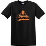 T-shirt Orange mécanique, en coton épais, XXL - noir -