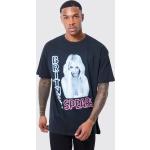 T-shirt oversize imprimé Britney Spears homme - noir - L, noir