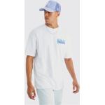 T-shirt oversize imprimé Miami Vice homme - blanc - L, blanc