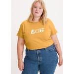 T-shirts col rond Levi's orange à col rond plus size pour femme en promo 