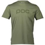 T-shirts basiques POC verts en coton à manches courtes Taille XS classiques pour homme en promo 