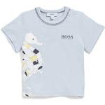 T-shirt pour bébé en coton pur à motif hippocampe artistique
