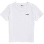T-shirts à manches courtes HUGO BOSS BOSS blancs en coton de créateur Taille 6 ans pour garçon de la boutique en ligne Hugoboss.fr avec livraison gratuite 