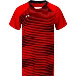T-shirts de sport rouges en fibre synthétique Taille L look fashion pour femme 