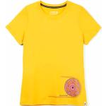 T-shirts Smartwool jaunes en laine de mérinos Taille L look sportif pour femme 