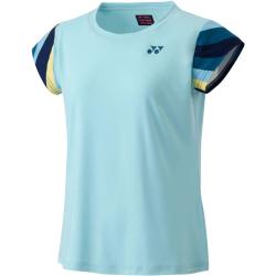 T-shirt pour femme Yonex Women's Crew Neck Shirt 20754 Cyan M M bleu