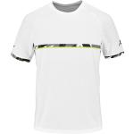 T-shirts de sport Babolat blancs en fibre synthétique Taille L look fashion pour homme 