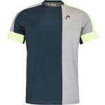T-shirts de sport Head argentés en fibre synthétique Taille L look fashion pour homme 