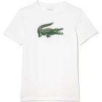 T-shirts Lacoste blancs Taille S look fashion pour homme 