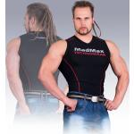 T-shirts de compression noirs Mad Max sans manches Taille XXL look fashion pour homme 