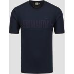 T-shirts bleu marine à col rond classiques pour homme 