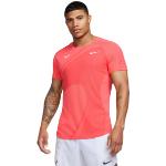 T-shirts Nike Dri-FIT orange corail Taille XXL look sportif pour homme 