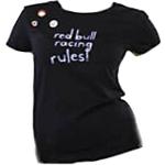 T-shirts Red Bull bleus F1 Red Bull Racing Taille S look fashion pour femme 