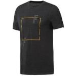 T-shirts Reebok CrossFit noirs en jersey Taille S pour homme 