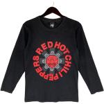 T-Shirt Rhcp À Manches Longues Du Groupe De Funk Rock Red Hot Chili Peppers Vintage