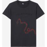 T-shirts à imprimés de créateur The Kooples noirs en jersey à motif serpents look casual pour femme 