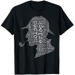 T-shirt Sherlock Holmes Word Cloud T-Shirt