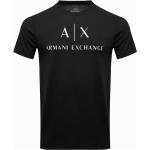T-shirts de créateur Armani Exchange noirs en coton Taille XXL pour homme 