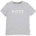 T-shirts à manches courtes HUGO BOSS BOSS gris à logo en coton de créateur Taille 8 ans look casual pour garçon de la boutique en ligne Hugoboss.fr avec livraison gratuite 