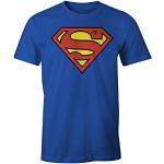 T-shirts comics Cotton Division bleus Superman lavable en machine Taille XL look fashion pour homme 