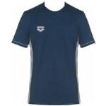 T-shirts Arena bleu marine respirants à manches courtes à col rond Taille S classiques pour homme en promo 