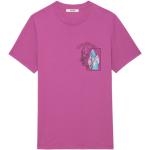 T-shirts à imprimés Zadig & Voltaire rose fushia Taille L pour homme 